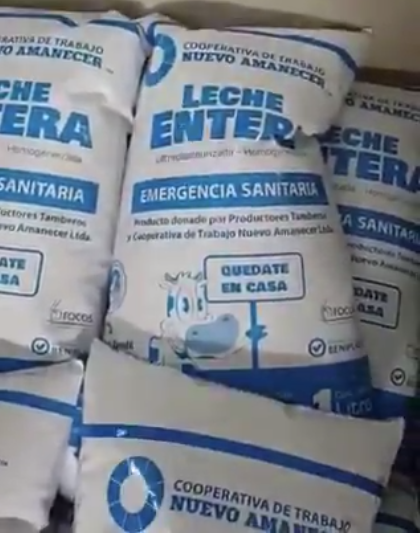 En todo el Interior, se registraron donaciones de leche ante la emergencia sanitaria