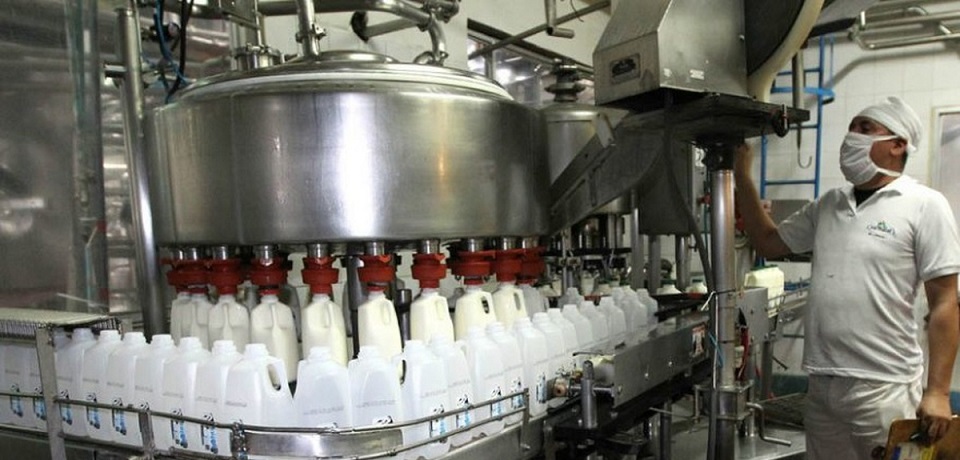Índice de Producción Industrial Manufacturero de Lácteos a agosto ’20