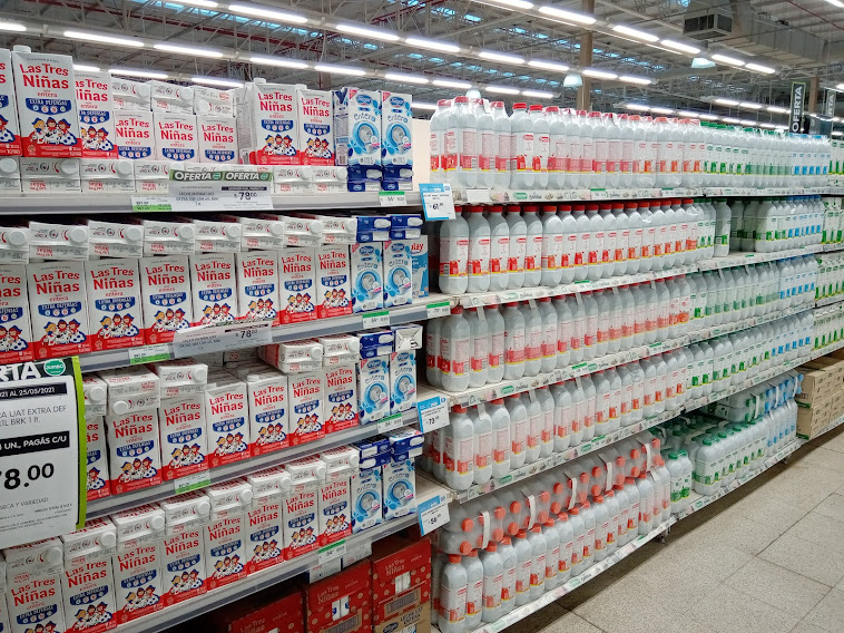 La leche y los lácteos en el Gran Buenos Aires aumentaron en góndola un 110% interanual