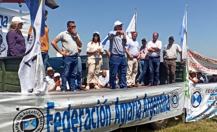 En el 28F organizado por FAA: el campo reclamó exención impositiva y amenazo con marchar a Buenos Aires