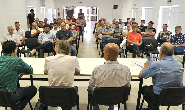 Bahillo se reunió con productores de Federación Agraria de Entre Ríos